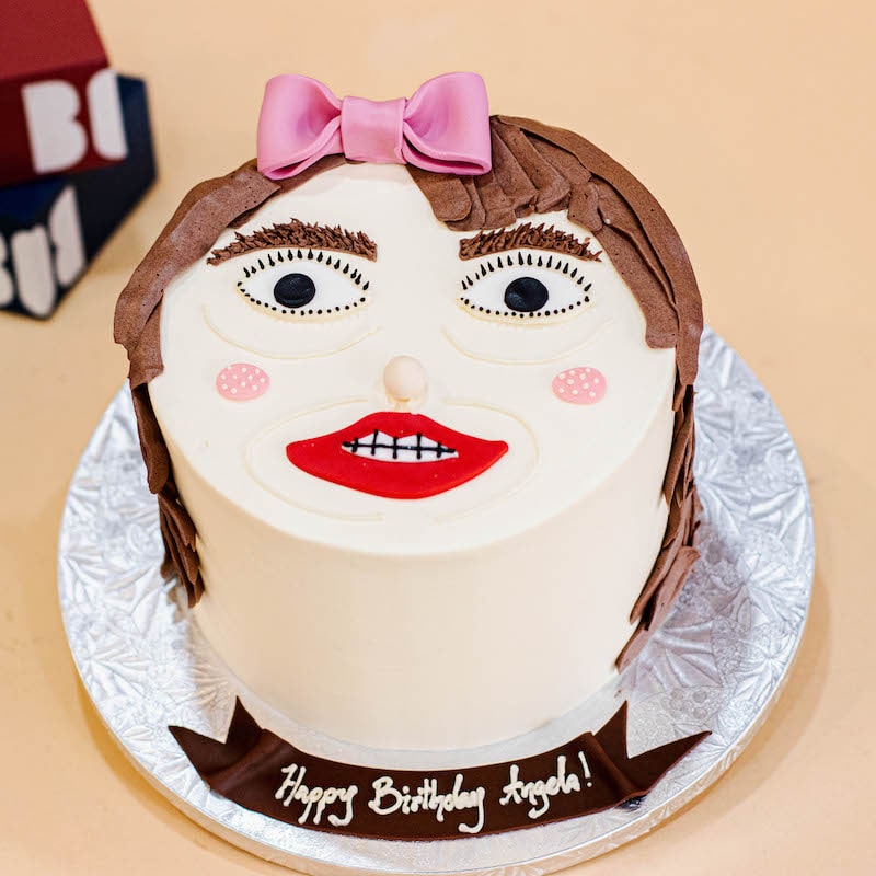 Creative Ugly Face Cake